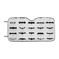 Evolution Of Batman Car Windshield Sunshade