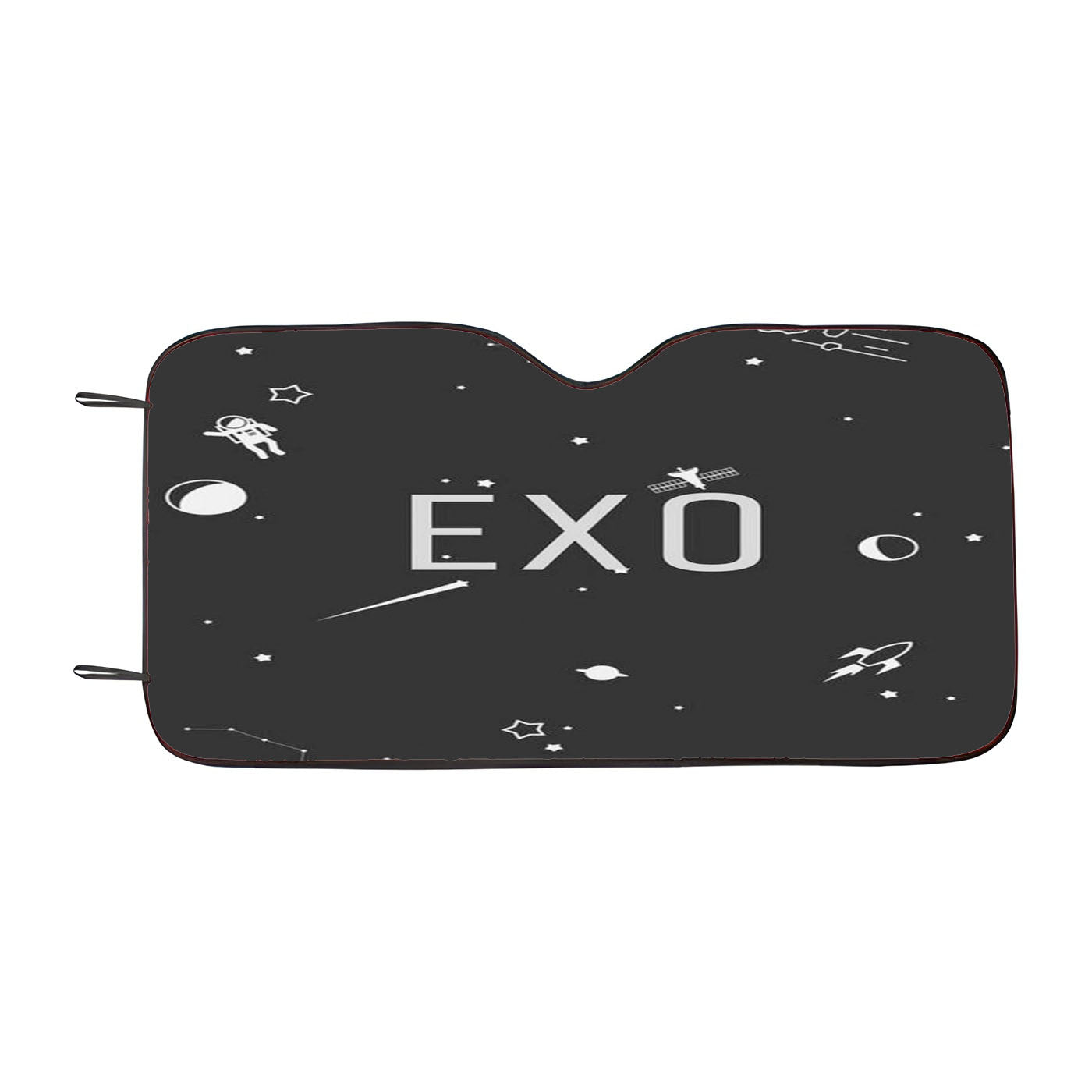 Exo Art Planet Galaxy Pattern Wallpaper Car Windshield Sunshade