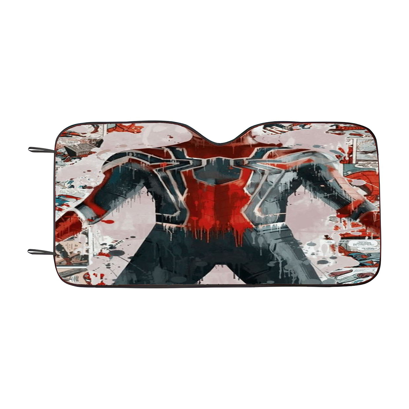 Far From Home Spiderman Comic Car Windshield Sunshade