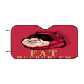 Fat Daredevil Hero Noproblem Car Windshield Sunshade