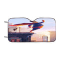 Fat Superman Car Windshield Sunshade