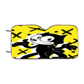 Felix The Cat White Shadow And Pattern Car Windshield Sunshade