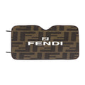 Fendi Logo Wallpaper Car Windshield Sunshade