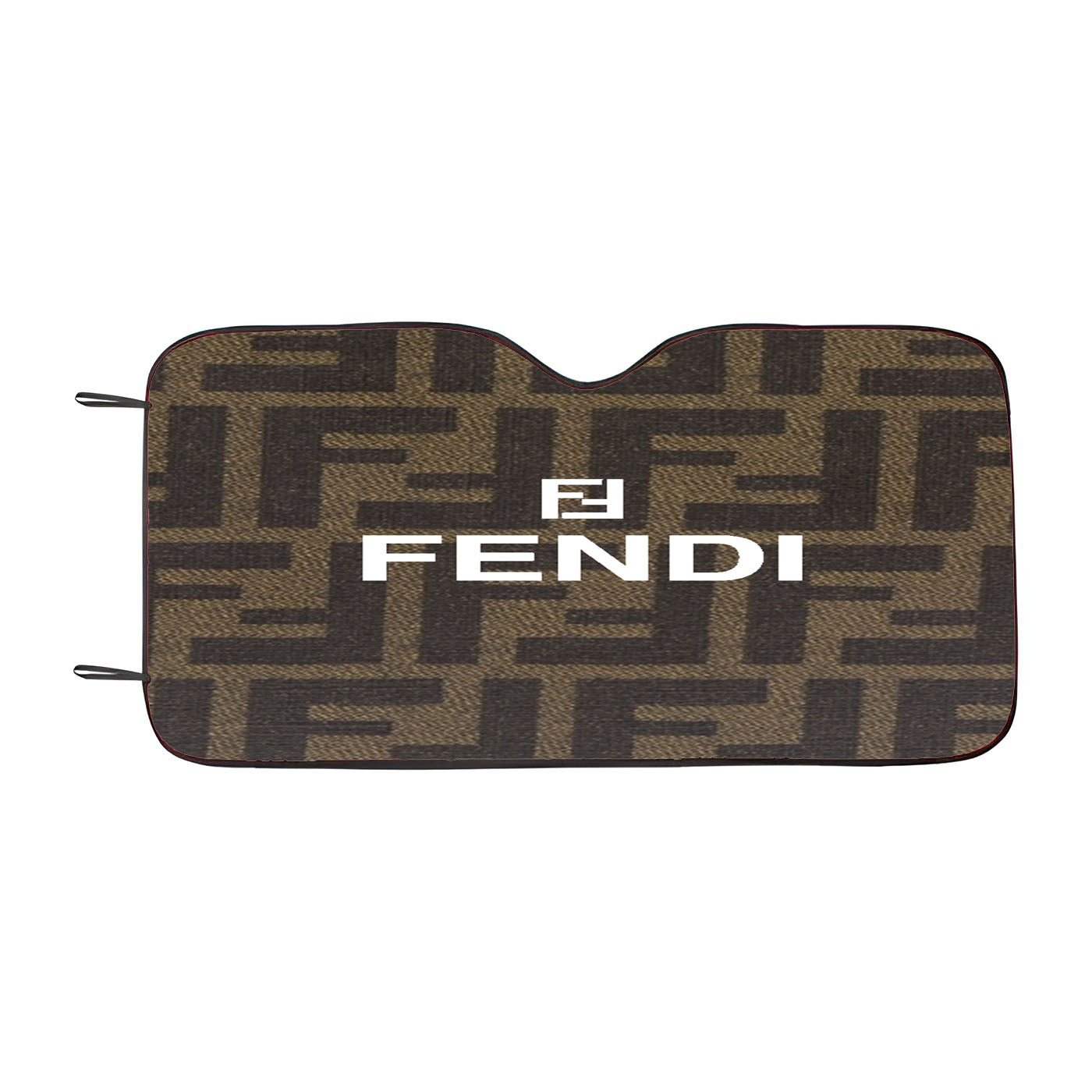Fendi Logo Wallpaper Car Windshield Sunshade