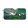 Fighting Irish Notre Dame Spot Light Green Car Windshield Sunshade