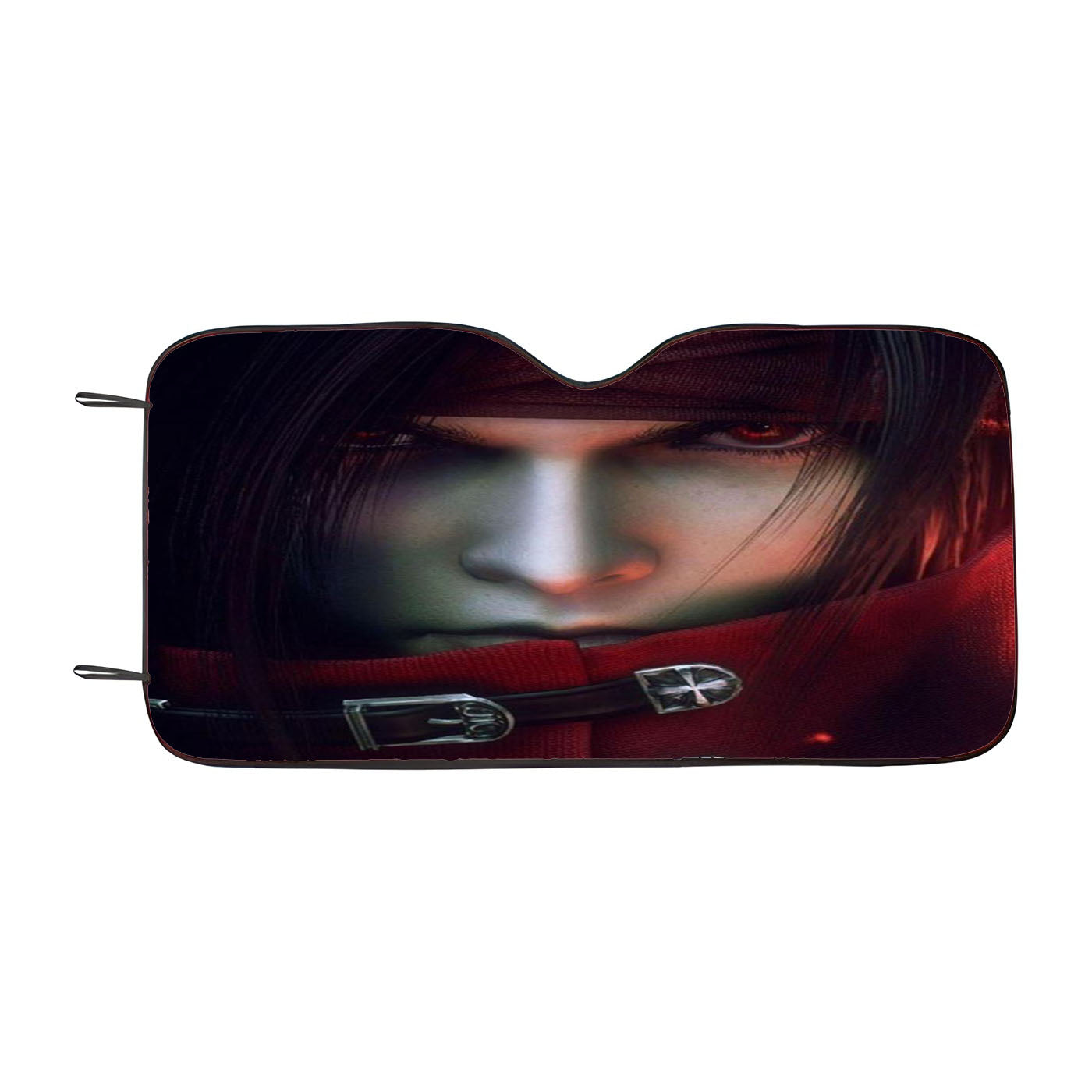 Final Fantasy Vii Vincent Valentine Car Windshield Sunshade