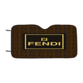 Fl Fendi Pattern Car Windshield Sunshade