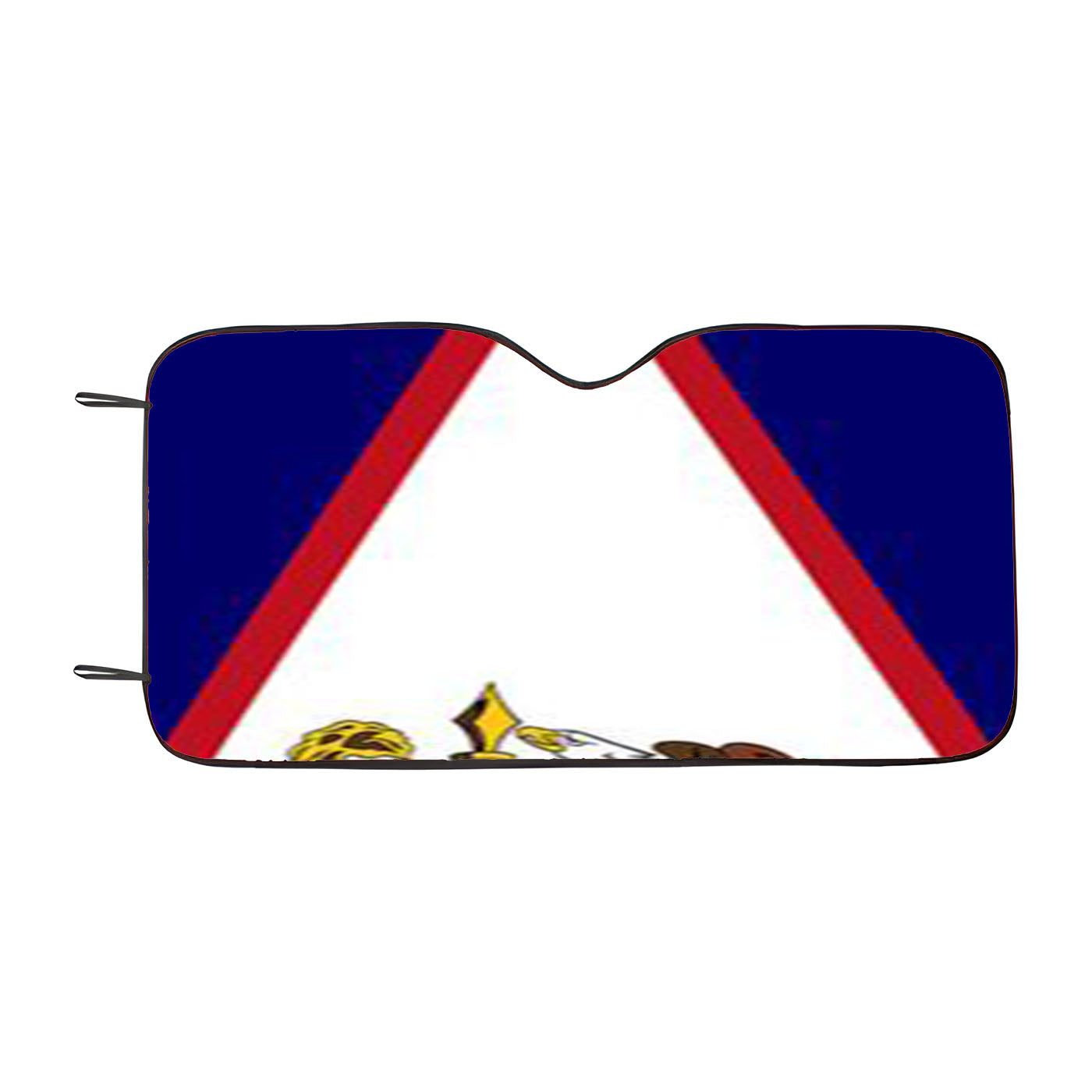 Flag Of American Samoa Car Windshield Sunshade