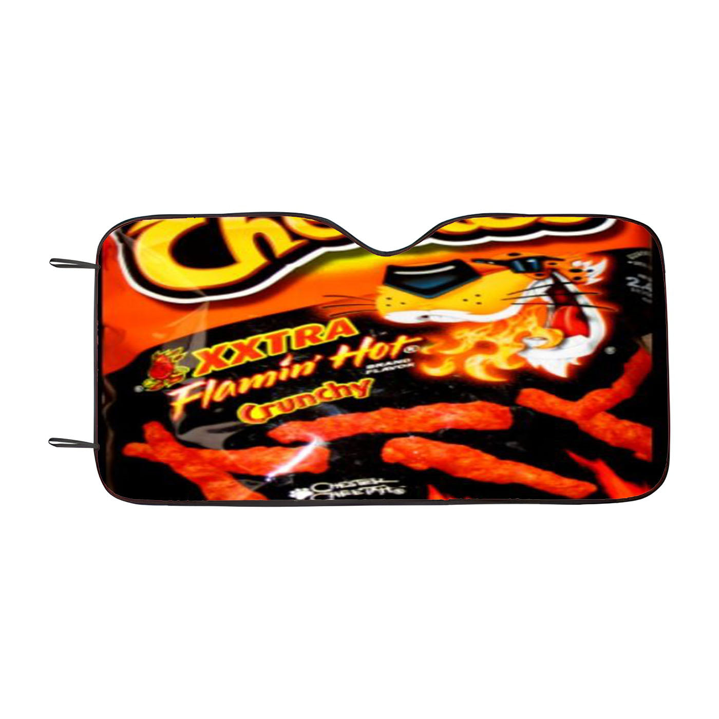 Flamin Hot Cheetos Xxtra Car Windshield Sunshade