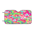 Flamingo Lilly Pulitzer Car Windshield Sunshade