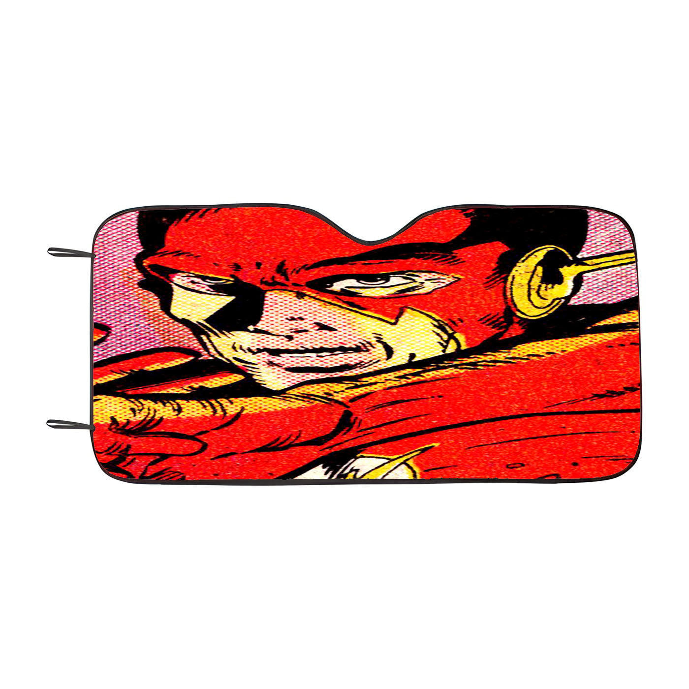 Flash Comic Pop Art Car Windshield Sunshade