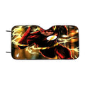 Flash Superhero Artwork Car Windshield Sunshade