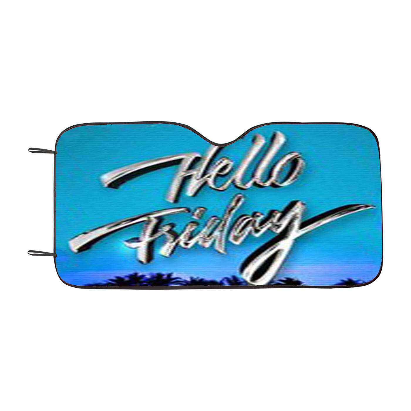 Flo Rida Hello Friday Car Windshield Sunshade