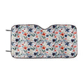 Floral Illustrations Car Windshield Sunshade