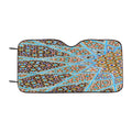 Floral Mandala Texture Color Car Windshield Sunshade