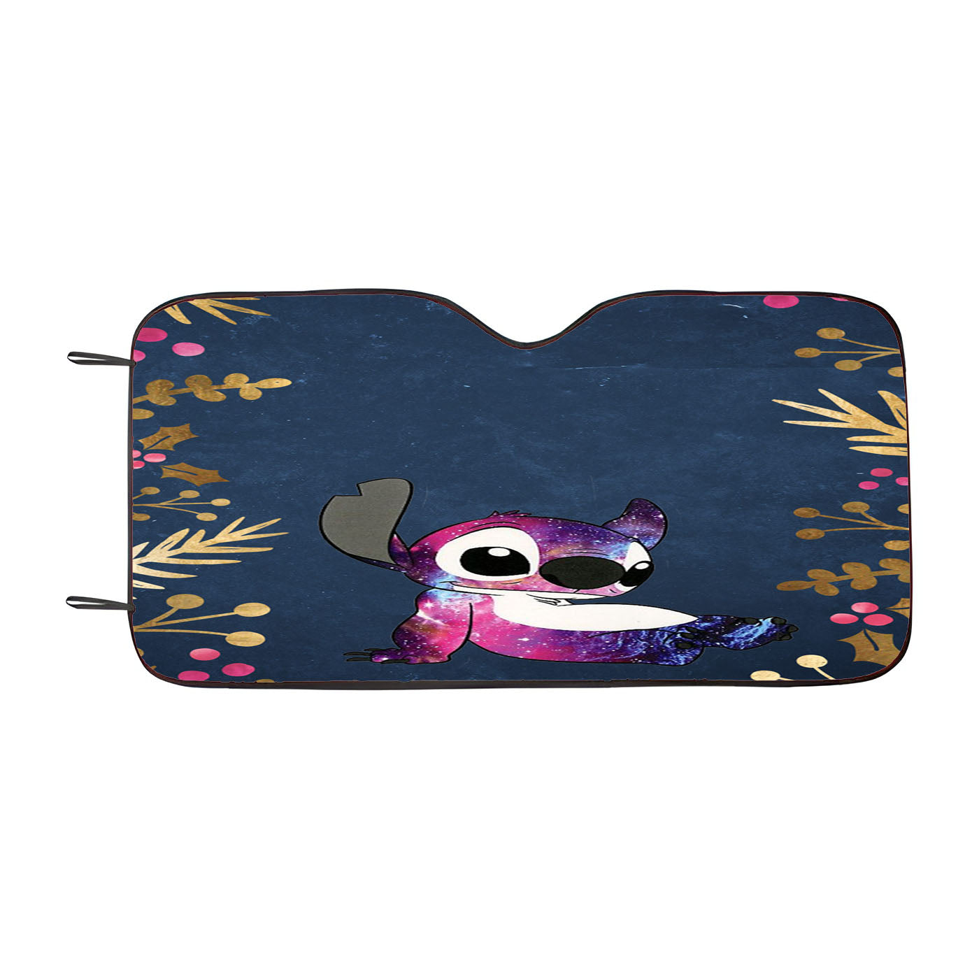 Floral Pattern Galaxy Stitch Car Windshield Sunshade