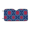 Floral Seamless Patterm Car Windshield Sunshade