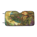 Floral Summer Earth Goddess Car Windshield Sunshade