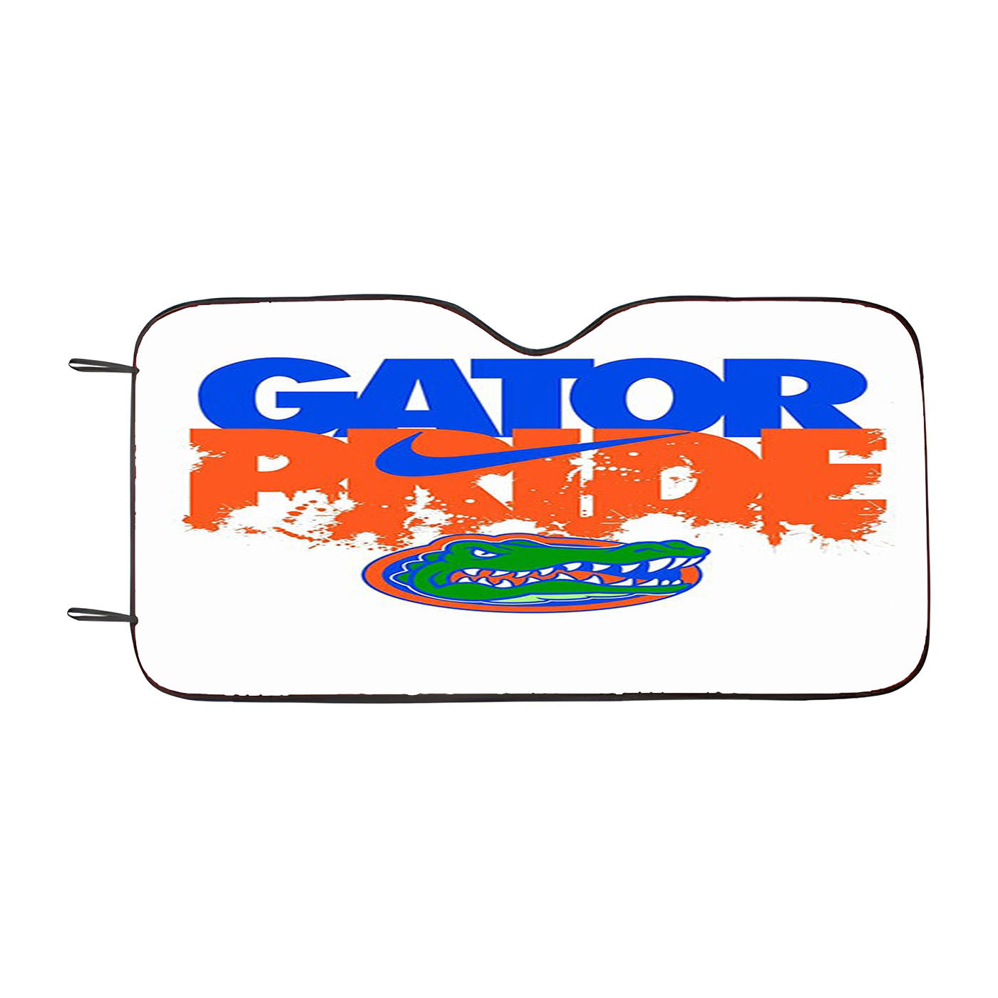 Florida Gators Pride Nike Car Windshield Sunshade