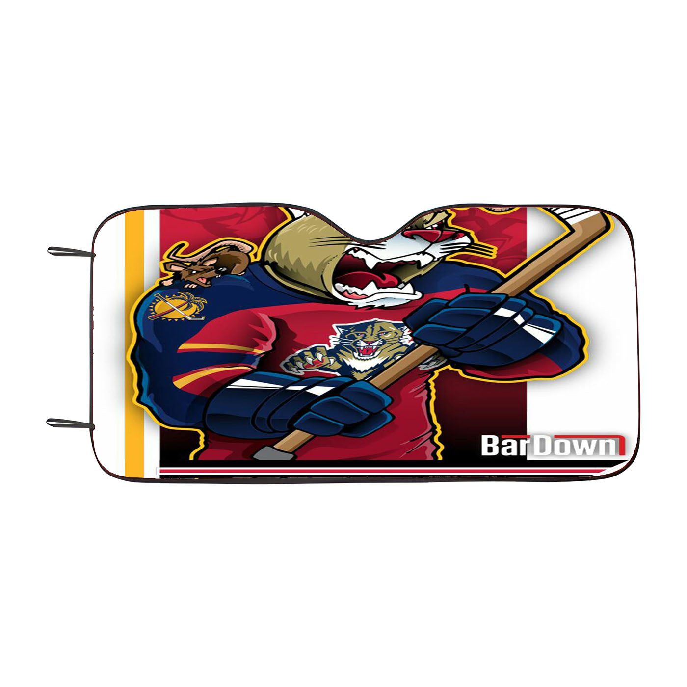 Florida Panthers Hockey Car Windshield Sunshade