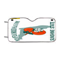 Florida Plate Car Windshield Sunshade