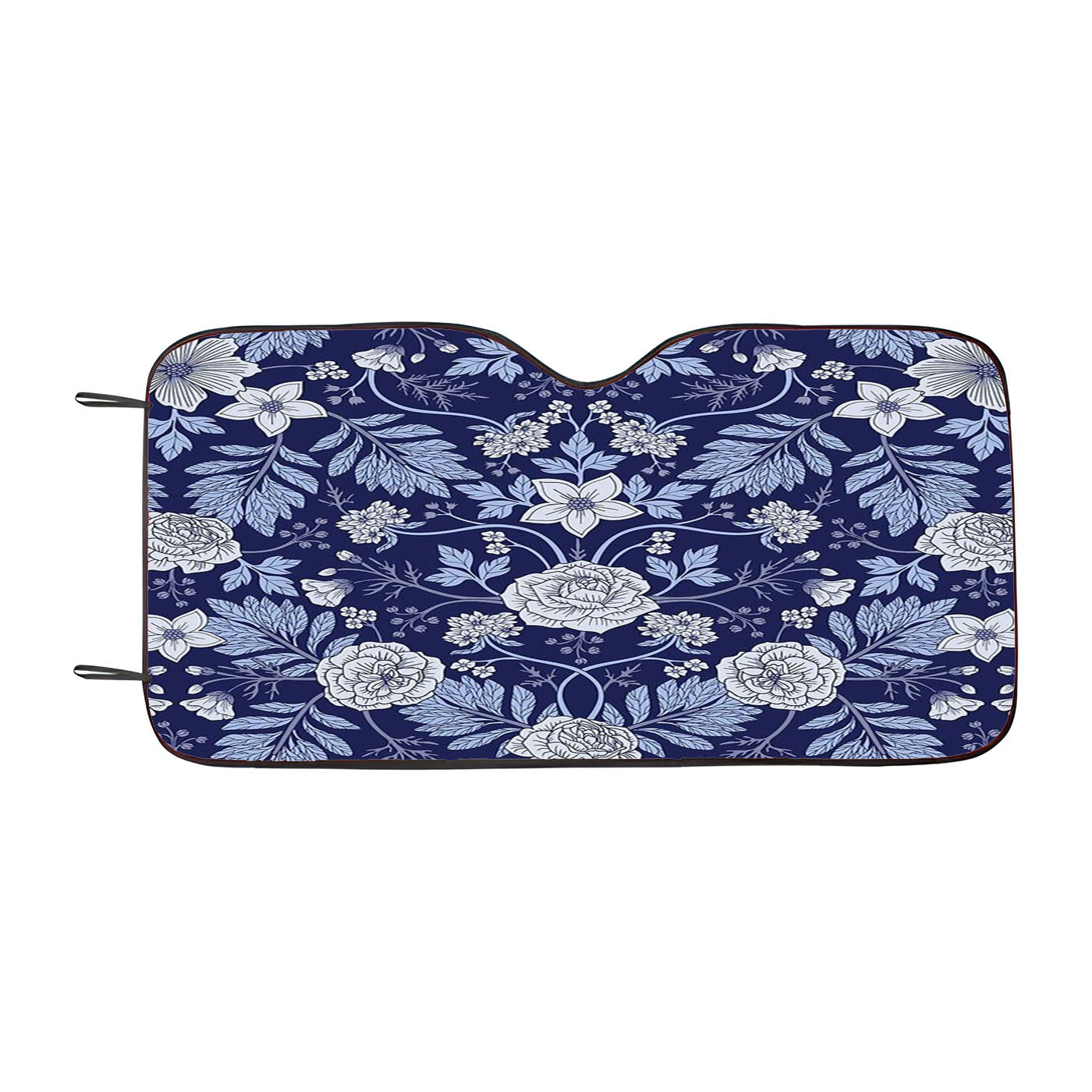 Flower Batik Car Windshield Sunshade