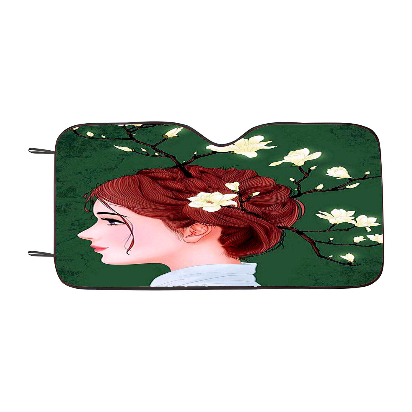 Flower For Girls Car Windshield Sunshade