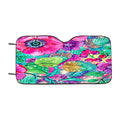 Flower Galaxy Art Car Windshield Sunshade