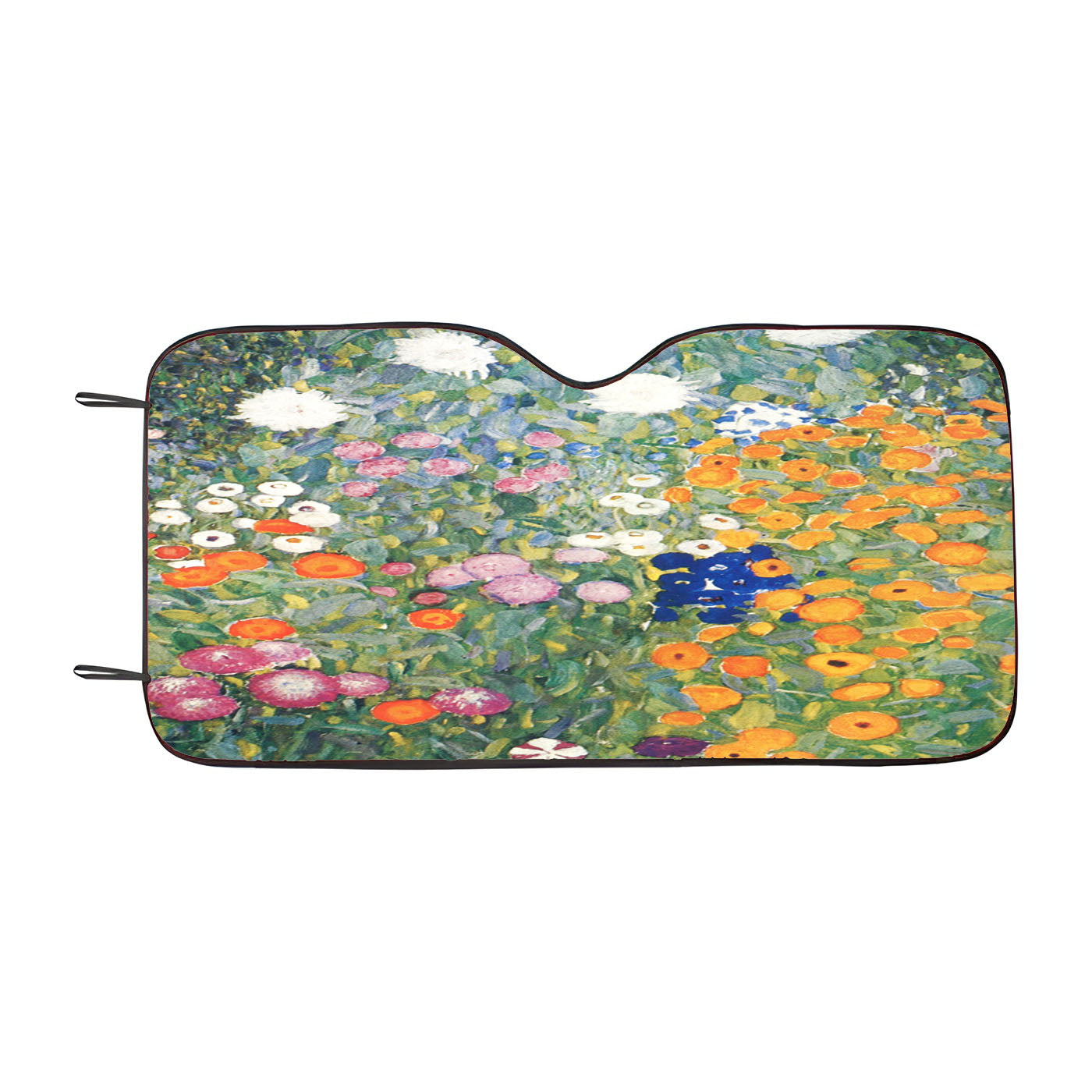 Flower Garden Gustav Klimt Art Car Windshield Sunshade