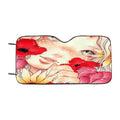 Flower Girl 1 Car Windshield Sunshade