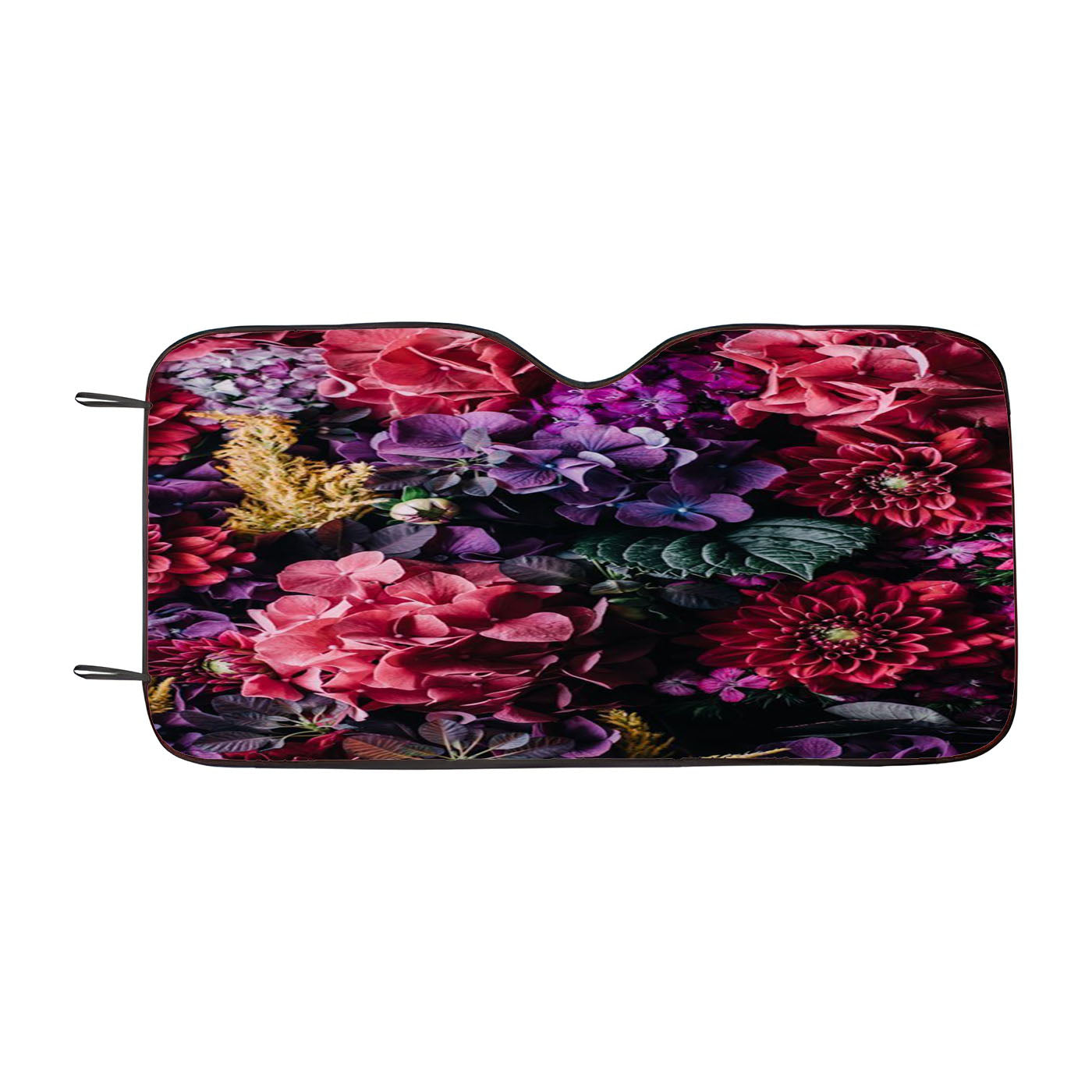 Flower Purple Pink Car Windshield Sunshade
