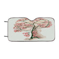 Flower Skull Car Windshield Sunshade