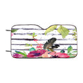 Flower Water Color Car Windshield Sunshade