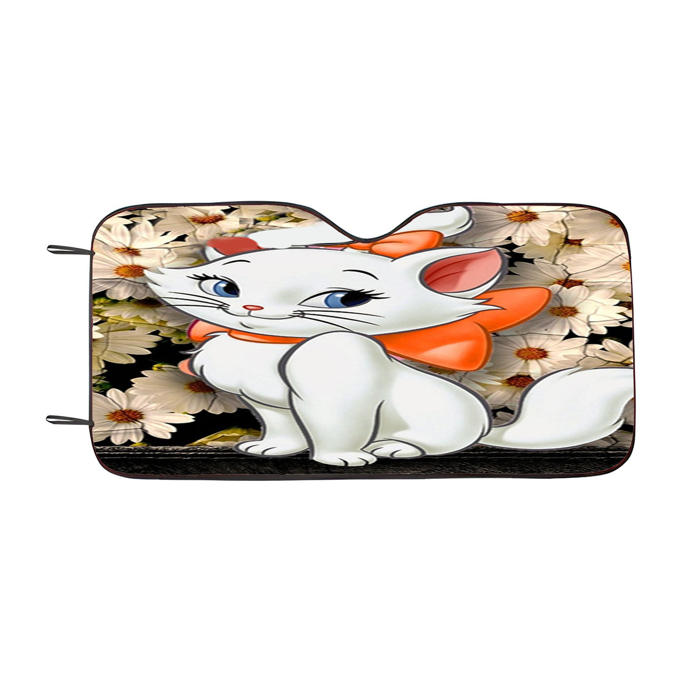 Flowers Coach Cat Marie Car Windshield Sunshade