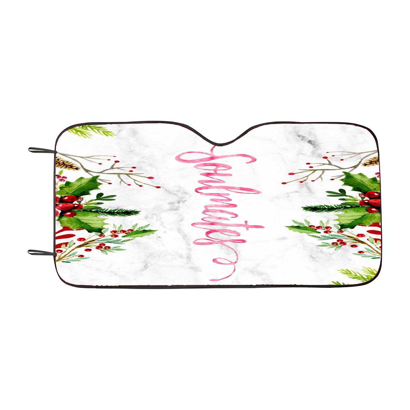 Flowers Soulmates Art Car Windshield Sunshade