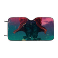 Flying Star Lord Jet In Shoes Car Windshield Sunshade