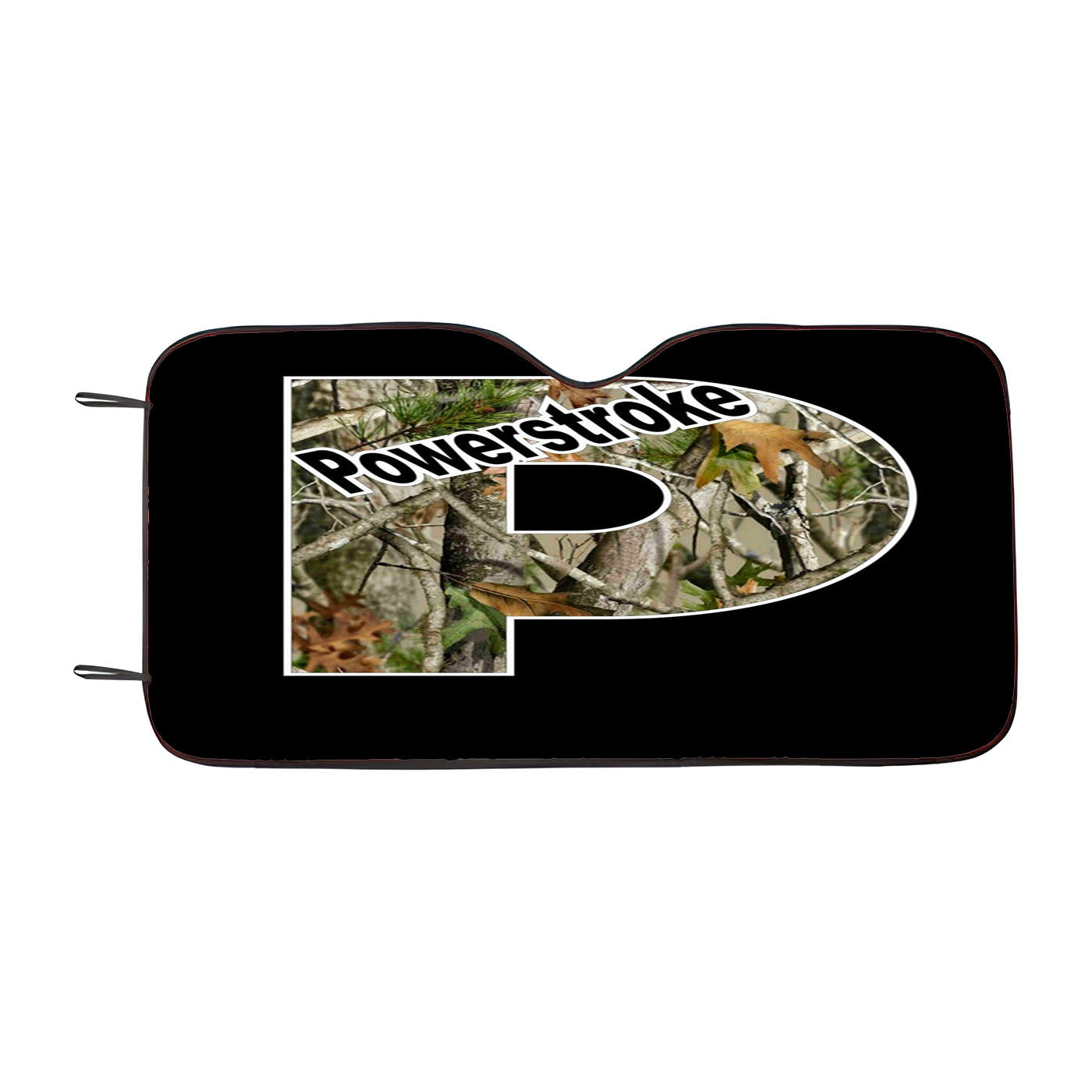 Ford Powerstroke Browning Car Windshield Sunshade