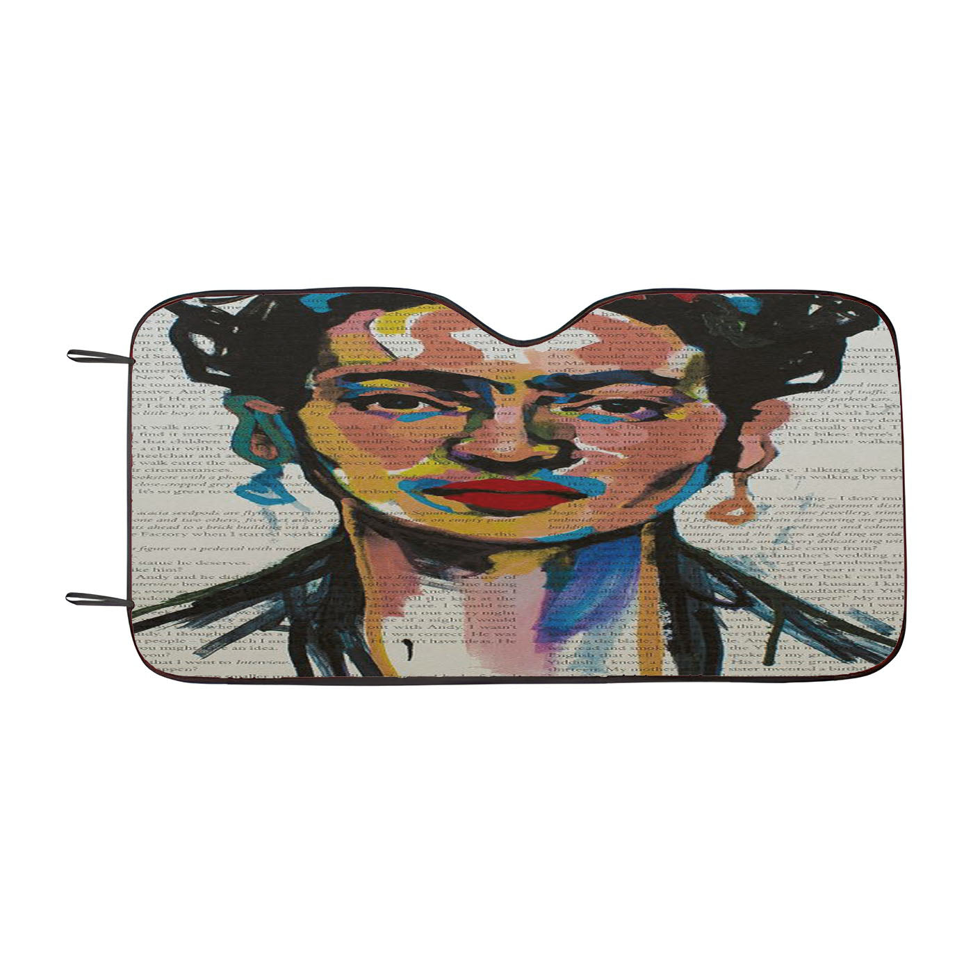 Frida Kahlo Art Car Windshield Sunshade