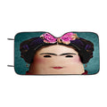 Frida Kahlo Finger Art Car Windshield Sunshade