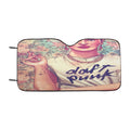 Frida Kahlo Floral Car Windshield Sunshade