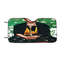 Frida Kahlo Floral Flower Pattern Portrait Art Car Windshield Sunshade