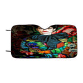 Frida Kahlo Flower Car Windshield Sunshade