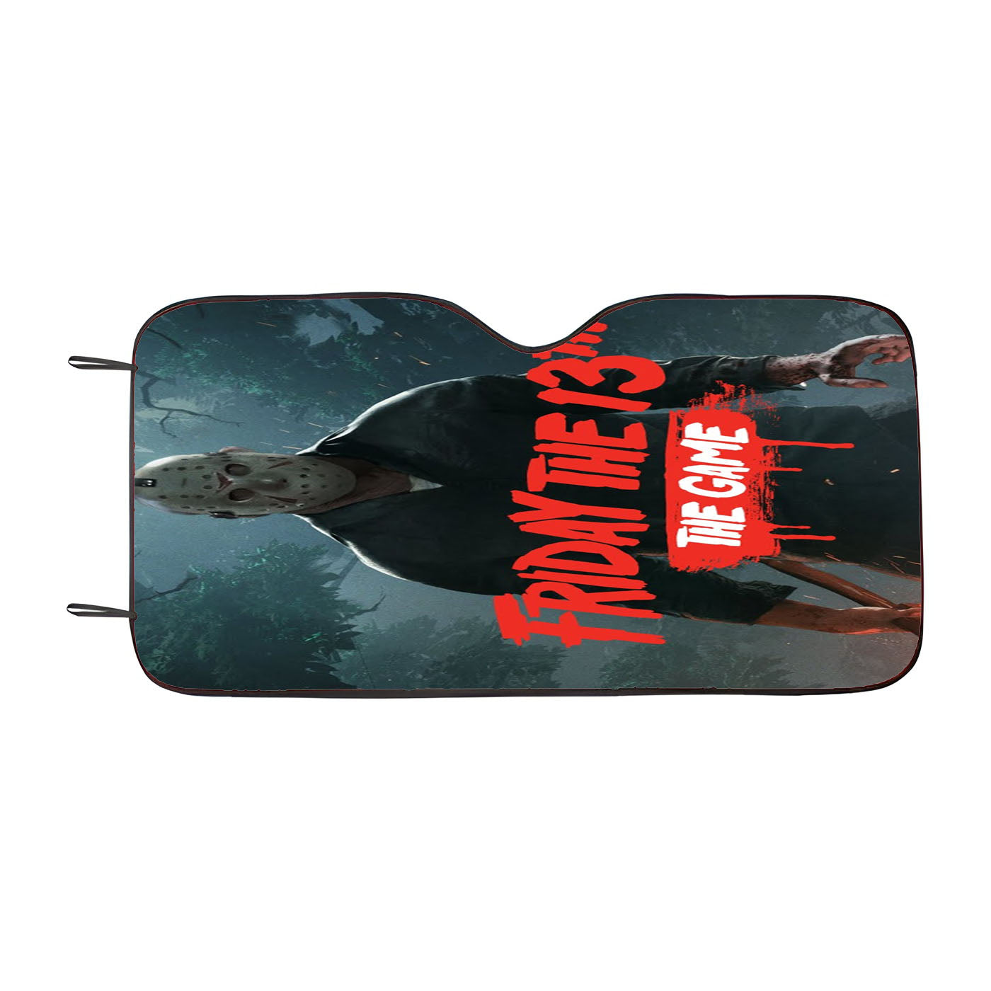 Friday The 13Th The Game Car Windshield Sunshade
