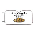 Friends Don%27T Lie Waffle Car Windshield Sunshade
