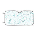Frozen Pattern 2 Car Windshield Sunshade