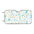 Frozen Pattern Wallpaper Car Windshield Sunshade