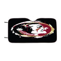 Fsu Florida State Seminols Logo Splat Art Car Windshield Sunshade