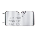 Funny Car Windshield Sunshade
