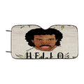 Funny Illustrated Car Windshield Sunshade