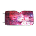 Galaxy Nebula Aztec Car Windshield Sunshade